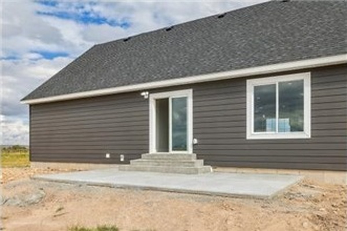 Rear exterior and patio of Meadows